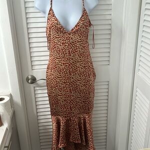 Animal print dress